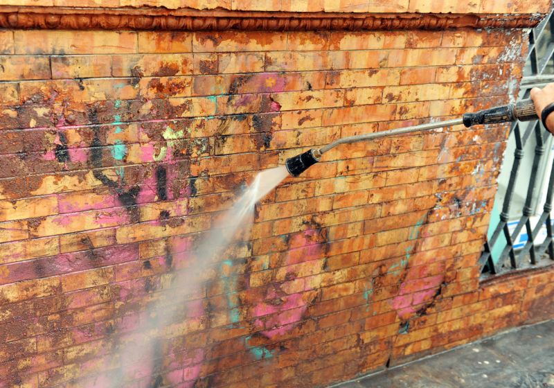 Graffiti Removal Powerwashing